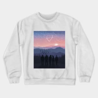 Cabeswater Sunset (The Raven Cycle) Crewneck Sweatshirt